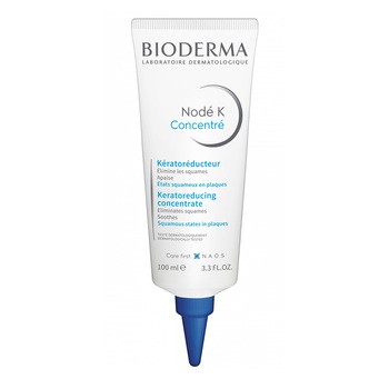 Bioderma Nodé K Concentré, emulsja złuszczająca do ciała i owłosionej skóry głowy, 100 ml