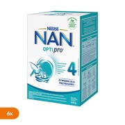 Zestaw 6x Nestle Nan Optipro 4, proszek, 650 g
