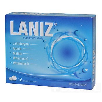 Laniz, tabletki do ssania, 16 szt