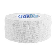 alt StokBan bandaż elastyczny, samoprzylepny, 4,5 m x 2,5 cm, biały, 1 szt.
