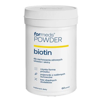 Formeds Powder biotin, proszek, 48 g