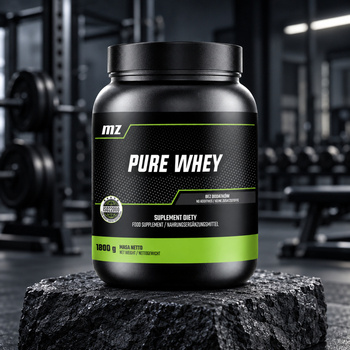 MZ Pure Whey, proszek, smak naturalny, 1800 g