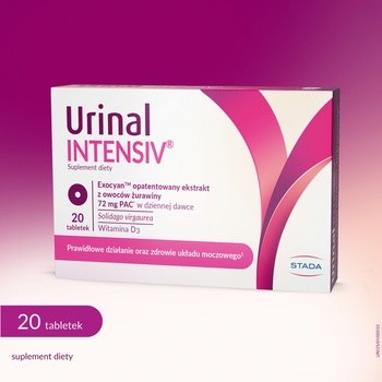 Urinal Intensiv, tabletki, Solidago virgaurea, 20 szt.
