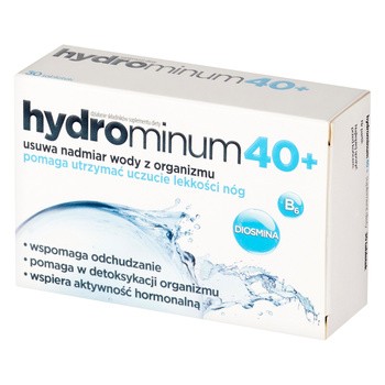 Hydrominum 40+, tabletki, 30 szt.
