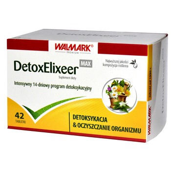 DetoxElixeer MAX, tabletki, 42 szt.