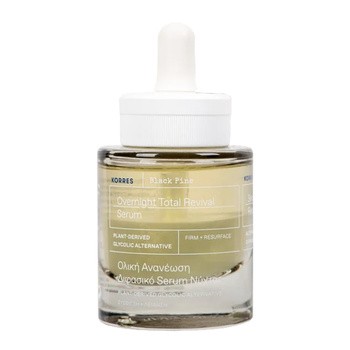 Korres Black Pine, serum ujędrniające do twarzy na noc, 30 ml