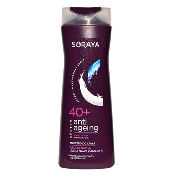 Soraya Anti-ageing 40+, Mleczko do ciała, Regeneracja Ultra Nawilżanie, 400 ml