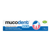 Mucodent Cold (dawniej Mucosit Dent), kojący żel na dziąsła, 15 g