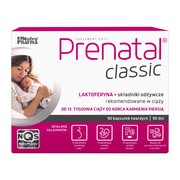 alt Prenatal Classic, witaminy dla kobiet w ciąży (od 13. tygodnia) i karmiących piersią, kapsułki, 90 szt.
