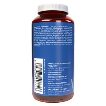 Vitaler's Omega-3 Forte, kapsułki, 120 szt.