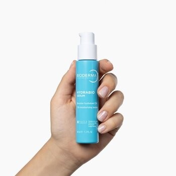 Bioderma Hydrabio Serum, 72h booster nawilżenia z kwasem hialuronowym i niacynamidem, 40 ml