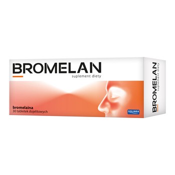 Bromelan, tabletki dojelitowe, 30 szt.