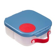 B.BOX, lunchbox dla dzieci, mini śniadaniówka z przegródkami, Blue Blaze, 1l        
