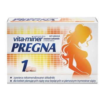 Vita - Miner Pregna 1, tabletki, 60 szt.