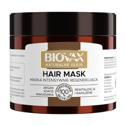 Biovax Naturalne Oleje, intensywnie regenerująca maseczka do włosów, 250 ml