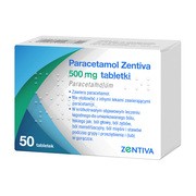 Paracetamol Zentiva, 500 mg, tabletki, 50 szt.