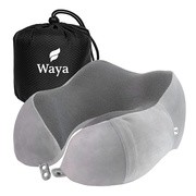 Waya, ortopedyczna poduszka turystyczna z pianką Memory Foam, 1 szt.        