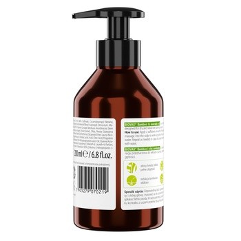 Biovax Bambus & Olej Avocado, intensywnie regenerujący szampon do włosów, 200 ml
