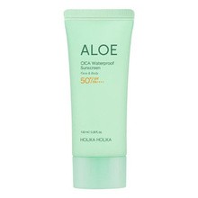Holika Holika Aloe Cica Waterproof Sunscreen SPF 50+ PA++++, krem-żel przeciwsłoneczny, 100 ml