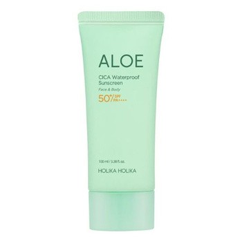 Holika Holika Aloe Cica Waterproof Sunscreen SPF 50+ PA++++, krem-żel przeciwsłoneczny, 100 ml