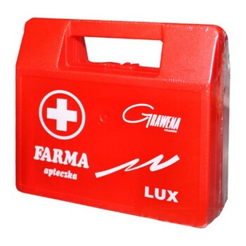 Apteczka samochodowa Farma Lux, czerwona, 1 szt