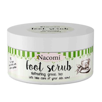 Nacomi, peeling cukrowy do stóp, 125 g