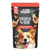 Pan Mięsko, karma mokra dla psa, wołowina z koziną, 150 g