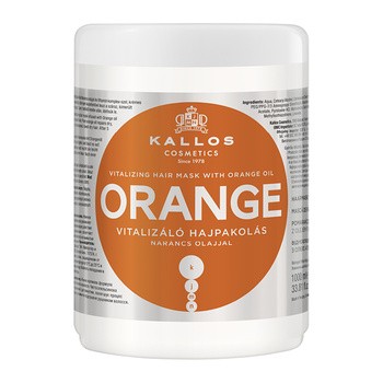 Kallos Kjmn, Maska witalizująca Orange, 1000 ml