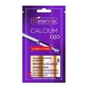 Bielenda Calcium + Q10, skoncentrowana, głęboko rewitalizująca maseczka przeciwzmarszczkowa, 8 g        