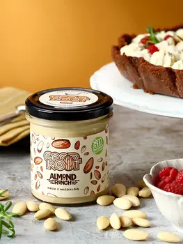 Good Noot Almond Crunchy, krem z migdałów z kawałkami migdałów, 300 g