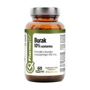 Clean Label Pharmovit, Burak 10% azotanów, kapsułki, 60 szt.
