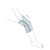 Actimove ES Knee Support, opaska stawu kolanowego z fiszbinami, rozmiar S, 1 szt.