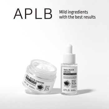 APLB Snail Mucin Ginseng Facial Cream, krem regenerujący do twarzy ze śluzem ślimaka i żeń-szeniem, 55 ml