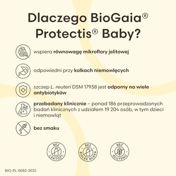 BioGaia probiotyczne krople dla dzieci, 5 ml