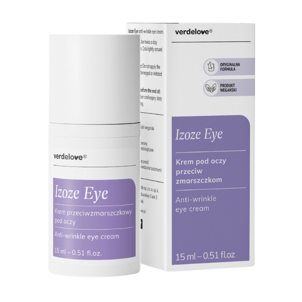 Izoze Eye, Anti-Falten-Creme für die Augenpartie, 15 ml