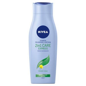Nivea Express Care, szampon z odżywką,  2w1, 400 ml