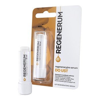 Regenerum, regeneracyjne serum do ust, pomadka, 5 g