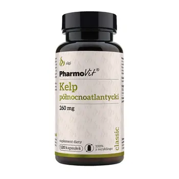 Pharmovit Kelp północnoatlantycki, 260 mg, kapsułki, 120 szt.