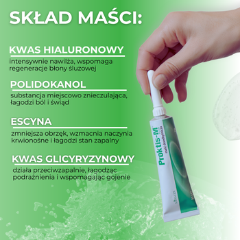 Proktis-M, maść doodbytnicza, 30 g