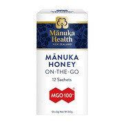 alt Manuka Health, Miód Nekatarowy Manuka MGO 100+, 5 g, 12 saszetek