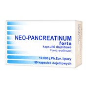 Neo-Pancreatinum forte, 10000 j., kapsułki dojelitowe, 50 szt.
