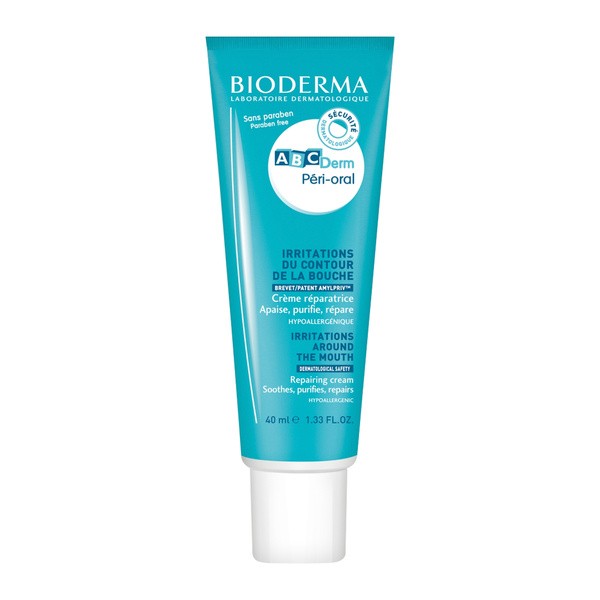 Bioderma Bioderma ABCDerm Peri-oral, krem ochronno-łagodzący do skóry wokół ust dla dzieci i niemowląt, 40 ml