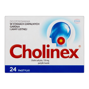 Cholinex, 150 mg, pastylki do ssania, 24 szt.