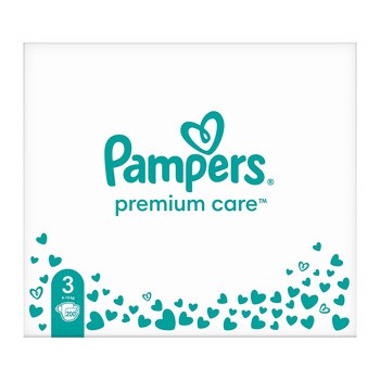 Pampers Premium Care 3 (6−10kg), pieluszki jednorazowe, 200 szt.