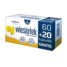 Oleofarm Wiesiołek, kapsułki, 80 szt. (60 szt. + 20 szt.)