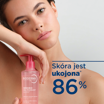 Bioderma Sensibio Moussant Gel, kojący żel micelarny dla skóry wrażliwej, 200 ml
