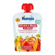 alt Humana 100% Organic, mus jabłko, brzoskwinia, mango, 8 m+, 90 g