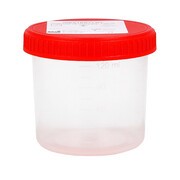 Pojemnik na mocz z nakrętką, niejałowy, 120 ml 