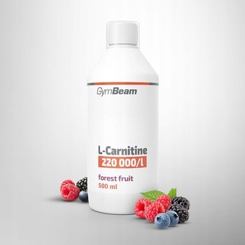GymBeam L-Karnityna, płyn, smak owoce leśne, 500 ml