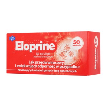 Eloprine, 500 mg, tabletki, 50 szt.